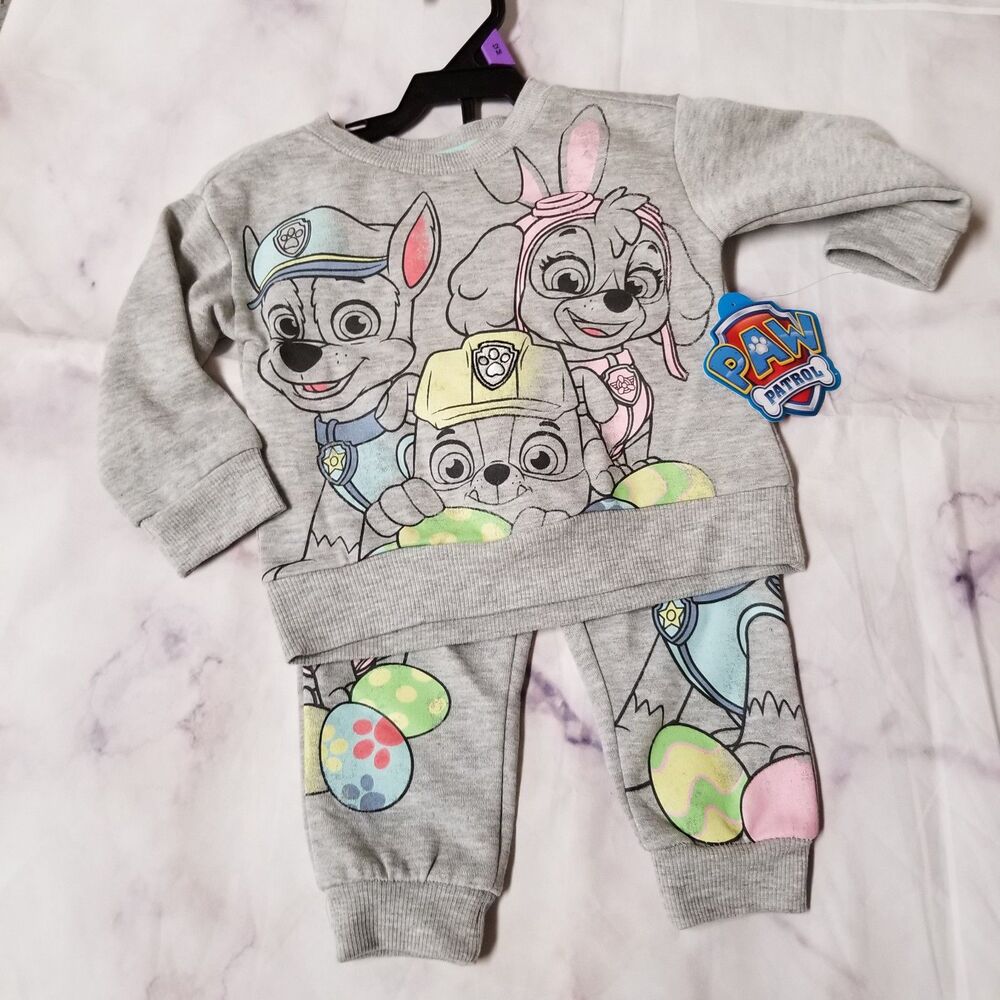 Paw Patrol Nickelodeon Matching sweater set